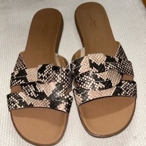 WORN ONCE Universal Tread Sandals